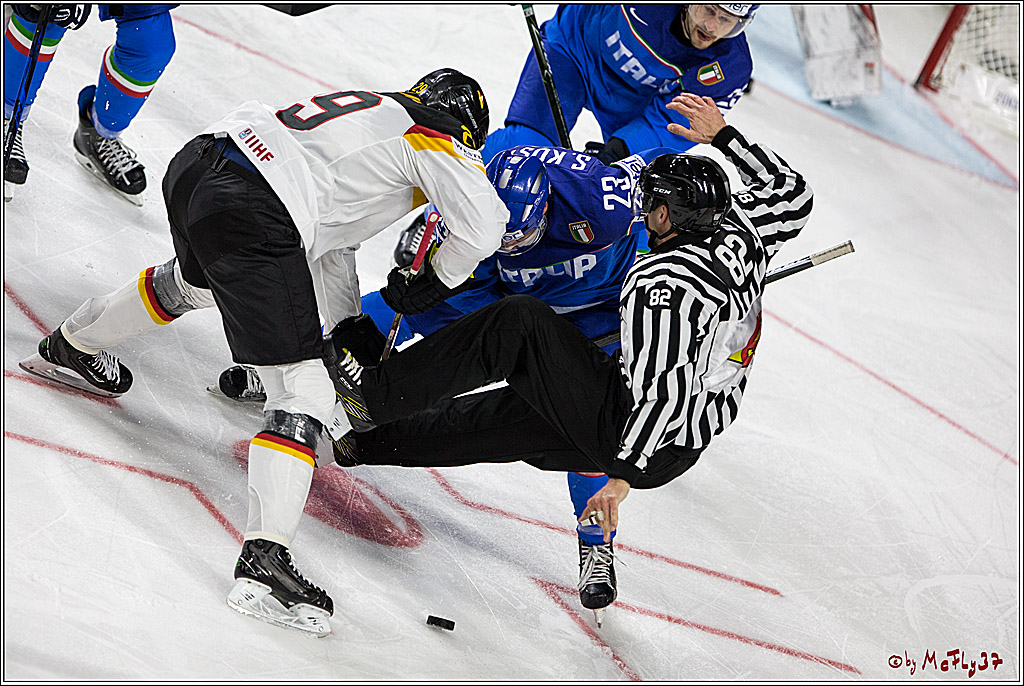 IIHF WM 2017, Italien - Deutschland, 13.05.2017
